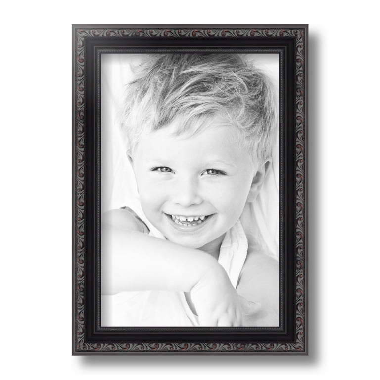 ArtToFrames 8 x 12 Black Picture Frame 8x12 inch Black Wood Poster Frame WOM 4625 Walmart