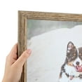 thumbnail image 1 of ArtToFrames 8" x 12" Brown Picture Frame, 8x12 inch Brown Wood Poster Frame (WOM-4717), 3 Pack, 1 of 7