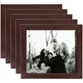 thumbnail image 1 of ArtToFrames 8" x 12" Cherry Picture Frame, 8x12 inch Red Wood Poster Frame (WOM-4334), 5 Pack, 1 of 7