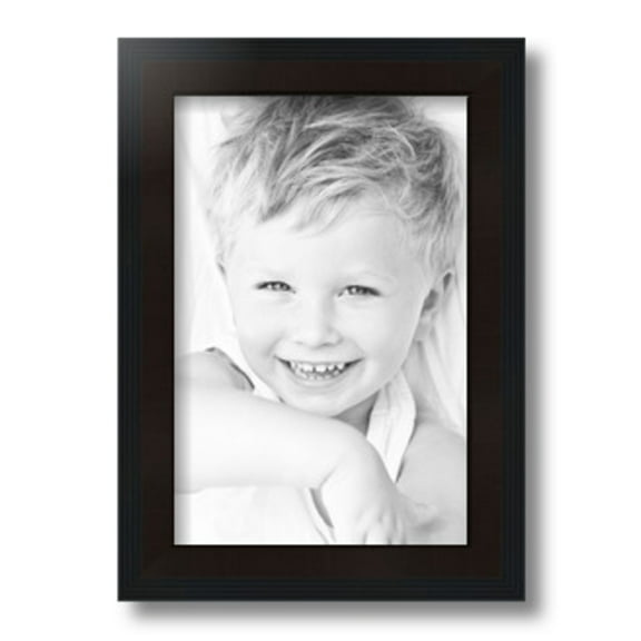 ArtToFrames 8" x 12" Windsor Walnut Picture Frame, 8x12 inch Brown MDF Poster Frame (WOM-4689)