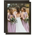 thumbnail image 1 of ArtToFrames 8" x 14" Cherry Picture Frame, 8.5x14 inch Red Wood Poster Frame (WOM-4316), 2 Pack, 1 of 8