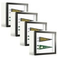 thumbnail image 1 of ArtToFrames 8" x 14" Satin Black Picture Frame, 8.5x14 inch Black Wood Poster Frame (WOM-4654), 4 Pack, 1 of 7