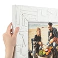 thumbnail image 1 of ArtToFrames 8" x 14" White Shatter Modern Picture Frame, 8.5x14 inch White Wood Poster Frame (WOM-5270),  Pack, 1 of 7