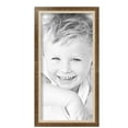 thumbnail image 1 of ArtToFrames 8" x 16" Taupe with Silver Lip Picture Frame, 8x16 inch Multi Wood Poster Frame (WOM-4986),  Pack, 1 of 5