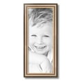 thumbnail image 1 of ArtToFrames 8" x 20" Anique Silver Picture Frame, 8x20 inch Silver Wood Poster Frame (WOM-4964), 1 of 5