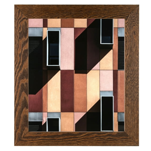 ArtToFrames 8" x 20" Brown Picture Frame, 8x20 inch Brown Wood Poster Frame (WOM-4291), 1 Pack