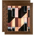 thumbnail image 1 of ArtToFrames 8" x 20" Brown Picture Frame, 8x20 inch Brown Wood Poster Frame (WOM-4291), 2 Pack, 1 of 7