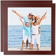 thumbnail image 1 of ArtToFrames 8" x 20" Cherry Picture Frame, 8x20 inch Red MDF Poster Frame (WOM-4643), 2 Pack, 1 of 7