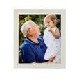 thumbnail image 1 of ArtToFrames 8" x 20" Slanted Lip White Picture Frame, 8x20 inch White Wood Poster Frame (WOM-4825), 1 Pack, 1 of 6