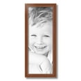 thumbnail image 1 of ArtToFrames 8" x 21" Painted Dark Orange Picture Frame, 8x21 inch Red Wood Poster Frame (WOM-4950), 1 of 5