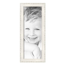 ArtToFrames 8" x 22" Classic White Picture Frame, 8x22 inch White Wood Poster Frame (WOM-5004),  Pack