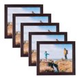 thumbnail image 1 of ArtToFrames 8" x 26" Cherry Picture Frame, 8x26 inch Red Wood Poster Frame (WOM-4095), 5 Pack, 1 of 8