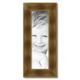 thumbnail image 1 of ArtToFrames 8" x 26" Streaked Gold with Beeds Picture Frame, 8x26 inch Gold Wood Poster Frame (WOM-5172), 1 of 5