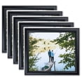 thumbnail image 1 of ArtToFrames 8" x 30" Galleria Noir Picture Frame, 8x30 inch Black MDF Poster Frame (WOM-4083), 5 Pack, 1 of 8