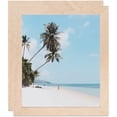 thumbnail image 1 of ArtToFrames 8" x 32" Hard Maple Picture Frame, 8x32 inch Brown MDF Poster Frame (WOM-4847), 2 Pack, 1 of 8