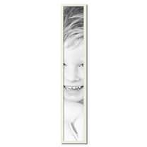 ArtToFrames 8" x 50" White Picture Frame, 8x50 inch White Wood Poster Frame (WOM-5138)