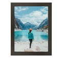 thumbnail image 1 of ArtToFrames 8" x 8" Coffee Picture Frame, 8x8 inch Brown MDF Poster Frame (WOM-3913), 1 Pack, 1 of 7