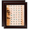 thumbnail image 1 of ArtToFrames 8" x 8" Traditional Mahogany Picture Frame, 8x8 inch Multi Wood Poster Frame (WOM-5159), 2 Pack, 1 of 6