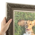 thumbnail image 1 of ArtToFrames 8" x 9" Majestic  Silver Picture Frame, 8x9 inch Gold Wood Poster Frame (WOM-5121),  Pack, 1 of 7