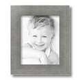 thumbnail image 1 of ArtToFrames 8x10 Inch Muted Cold Silver Picture Frame, This Silver MDF Poster Frame is Great for Your Art or Photos, Comes with Regular Glass (4677), 1 of 1