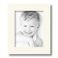 thumbnail image 1 of ArtToFrames 8x10 Inch White Picture Frame, This White Wood Poster Frame is Great for Your Art or Photos, Comes with Regular Glass (4114), 1 of 1