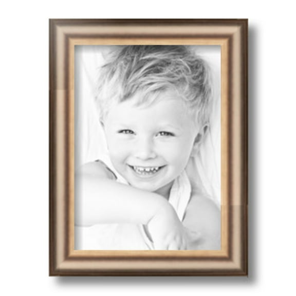 ArtToFrames 8x11" Anique Silver Picture Frame, Silver Wood Poster Frame, with Regular Glass and 2 (FBPL-4964)