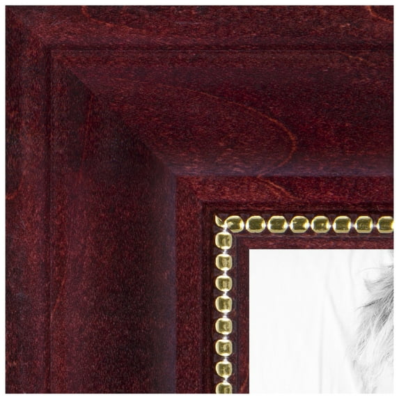 ArtToFrames 8x11 inch Cherry Picture Frame, Red Wood Poster Frame (4140)