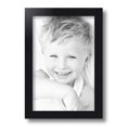 thumbnail image 1 of ArtToFrames 8x12 inch Satin Black Picture Frame, Black 8" x 12" Wood Poster Frame (WOM-4654) 1234, 1 of 6