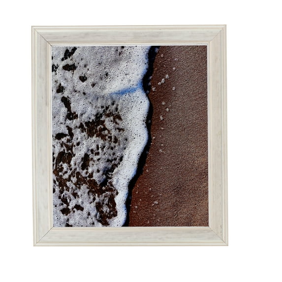 ArtToFrames 8x13" White Panel Picture Frame, Multi Wood Poster Frame, with Regular Glass and 2 (FBPL-5095)