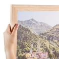 thumbnail image 1 of ArtToFrames 8" x 13" Red Oak Picture Frame, 8x13 inch Brown MDF Poster Frame (WOM-4846), Pack, 1 of 8