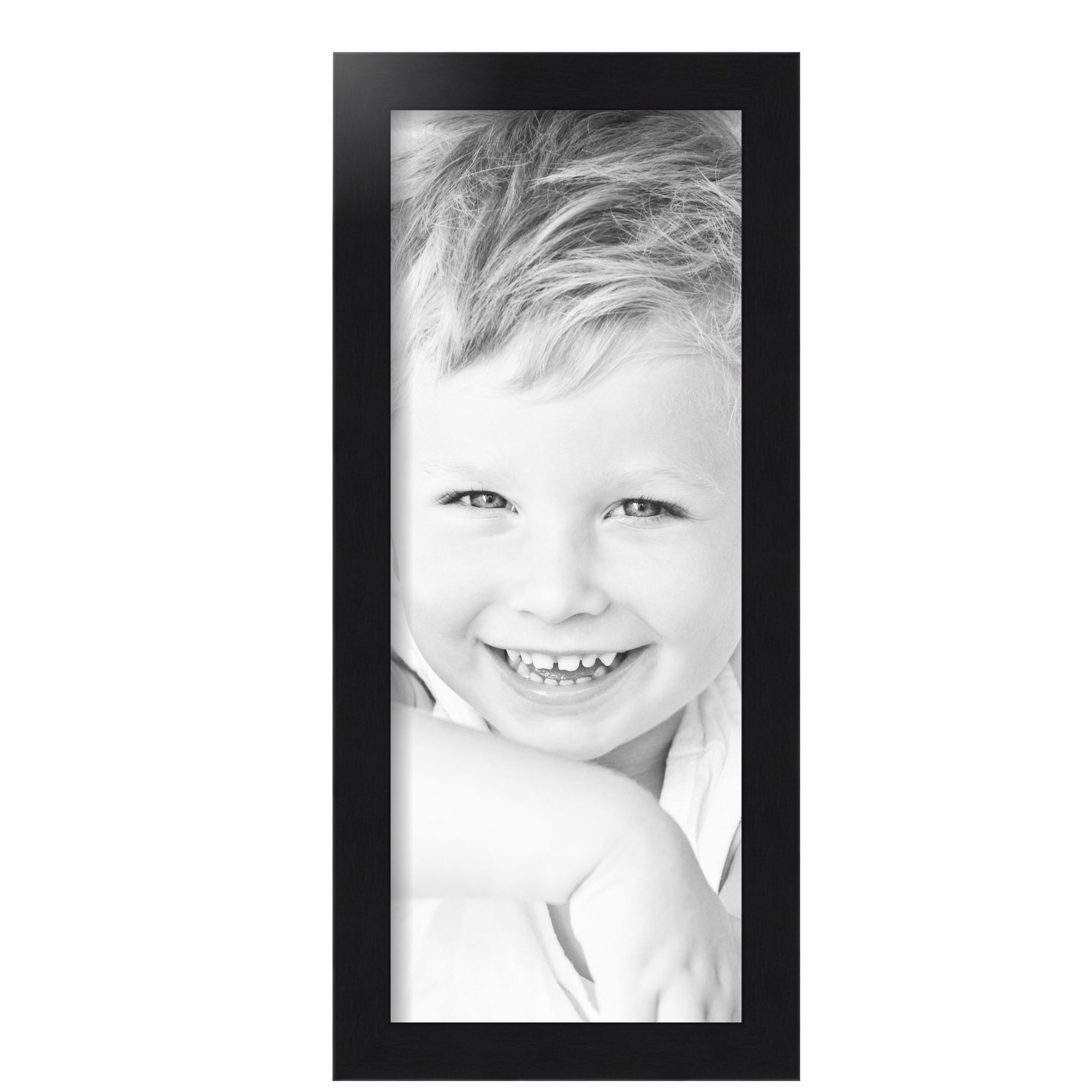 ArtToFrames 8x20 Inch Black Steel Picture Frame, This Black MDF Poster ...