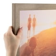thumbnail image 1 of ArtToFrames 8x20 Inch Grey Picture Frame, This Gray Wood Poster Frame is Great for Your Art or Photos, Comes with Regular Glass (4289), 1 of 8