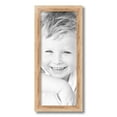 thumbnail image 1 of ArtToFrames 8x20 Inch Hickory Picture Frame, This Brown Wood Poster Frame is Great for Your Art or Photos, Comes with Regular Glass (4850), 1 of 1