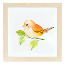 ArtToFrames 8x20" Natural Oak Picture Frame, Brown MDF Poster Frame, with Regular Glass and Foam Backing 3/16 inch (FBPL-4299)