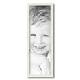 thumbnail image 1 of ArtToFrames 8x25" White Picture Frame, White Wood Poster Frame, with Regular Acrylic and Foam Backing 3/16 inch (FBPL-5140), 1 of 5