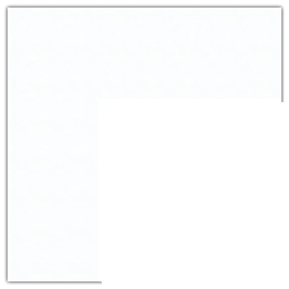 ArtToFrames 8x31" Super White Custom Mat for Picture Frame with Opening for 4x27" Photos. Mat Only, Frame Not Included (MAT-20)