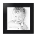 thumbnail image 1 of ArtToFrames 8x8 Inch Black Steel Picture Frame, This Black MDF Poster Frame is Great for Your Art or Photos, Comes with Regular Glass (4639), 1 of 7