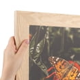 thumbnail image 1 of ArtToFrames 8x8 Inch Clear Stain Picture Frame, This White Wood Poster Frame is Great for Your Art or Photos, Comes with Regular Glass (4290), 1 of 7