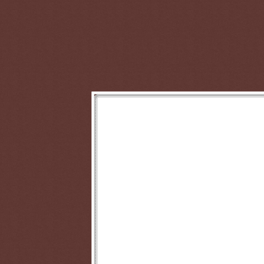 ArtToFrames 8x9" Maroon Custom Mat for Picture Frame with Opening for 4x5" Photos. Mat Only, Frame Not Included (MAT-242)