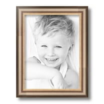 ArtToFrames 9" x 12" Anique Silver Picture Frame, 9x12 inch Silver Wood Poster Frame (WOM-4964)