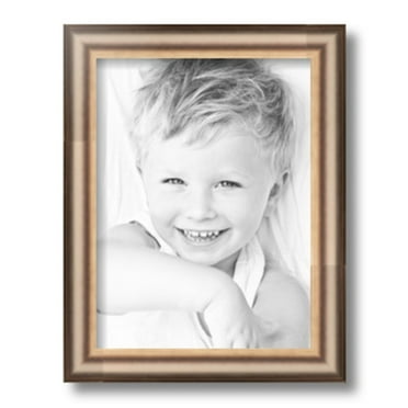 ArtToFrames 9" x 12" Anique Silver Picture Frame, 9x12 inch Silver Wood Poster Frame (WOM-4964)