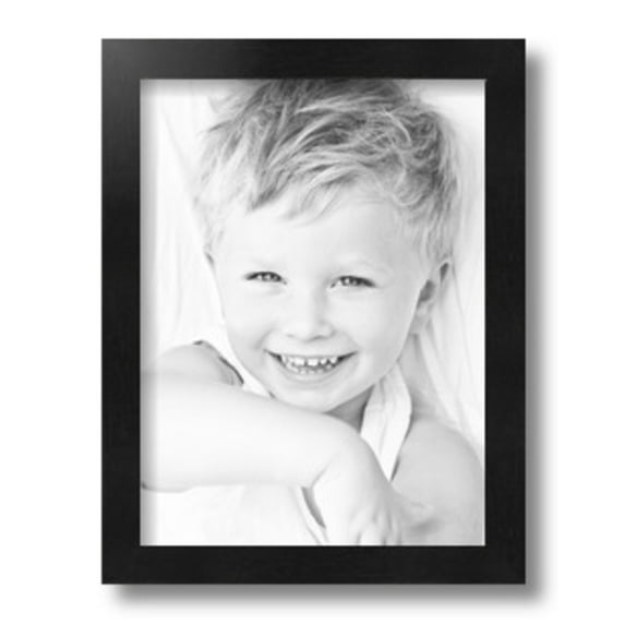 ArtToFrames 9" x 12" Black Picture Frame, 9x12 inch Black Wood Poster Frame (WOM-5139), 5 Pack