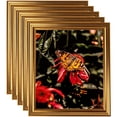 thumbnail image 1 of ArtToFrames 9" x 12" Gold Step Picture Frame, 9x12 inch Gold Wood Poster Frame (WOM-4548), 5 Pack, 1 of 7