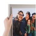 thumbnail image 1 of ArtToFrames 9" x 12" Silver Picture Frame, 9x12 inch Silver Wood Poster Frame (WOM-5388), Pack, 1 of 8