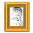 thumbnail image 1 of ArtToFrames 9" x 12" Traditional (real) Gold Leaf Picture Frame, 9x12 inch Gold Wood Poster Frame (WOM-4528), 1 of 1