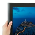 thumbnail image 1 of ArtToFrames 9" x 13" Black Satin Picture Frame, 9x13 inch Black MDF Poster Frame (WOM-5180), 1 of 8