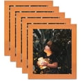thumbnail image 1 of ArtToFrames 9" x 17" Orange Picture Frame, 9x17 inch Red Wood Poster Frame (WOM-4607), 5 Pack, 1 of 7