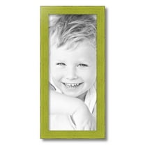 ArtToFrames 9" x 21" Modern Green Picture Frame, 9x21 inch Green Wood Poster Frame (WOM-4589),  Pack