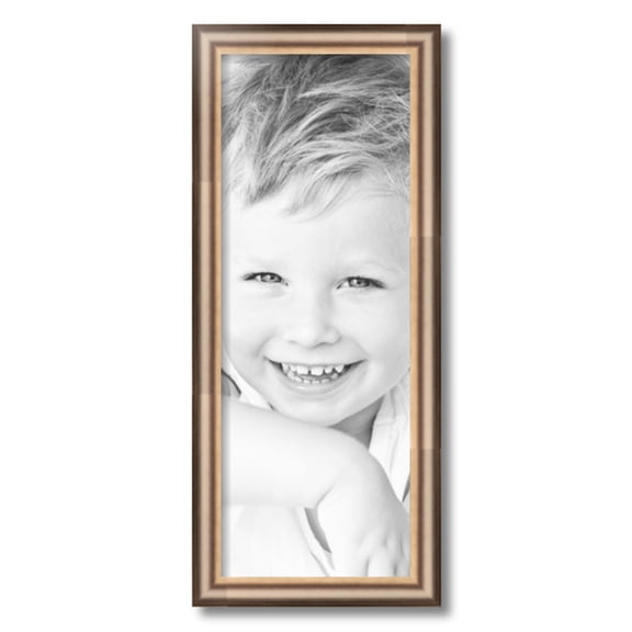 ArtToFrames 9" x 24" Anique Silver Picture Frame, 9x24 inch Silver Wood Poster Frame (WOM-4964)