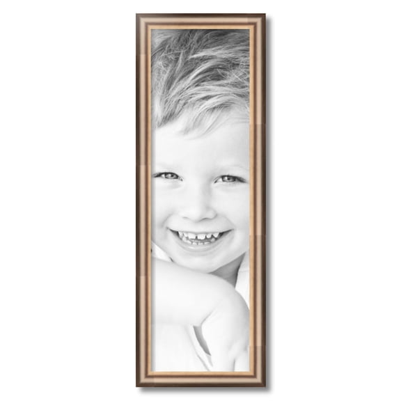 ArtToFrames 9" x 30" Anique Silver Picture Frame, 9x30 inch Silver Wood Poster Frame (WOM-4964)